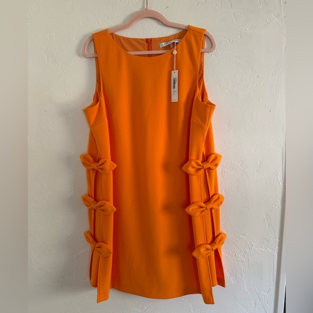 Trina Turk Arlette Shift Dress Orange Size 12 NWT